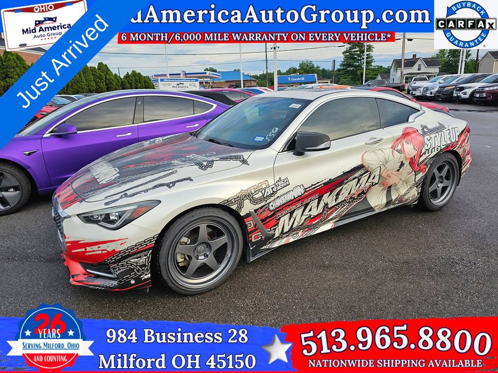 Used 2018 INFINITI Q60 3.0t Luxe