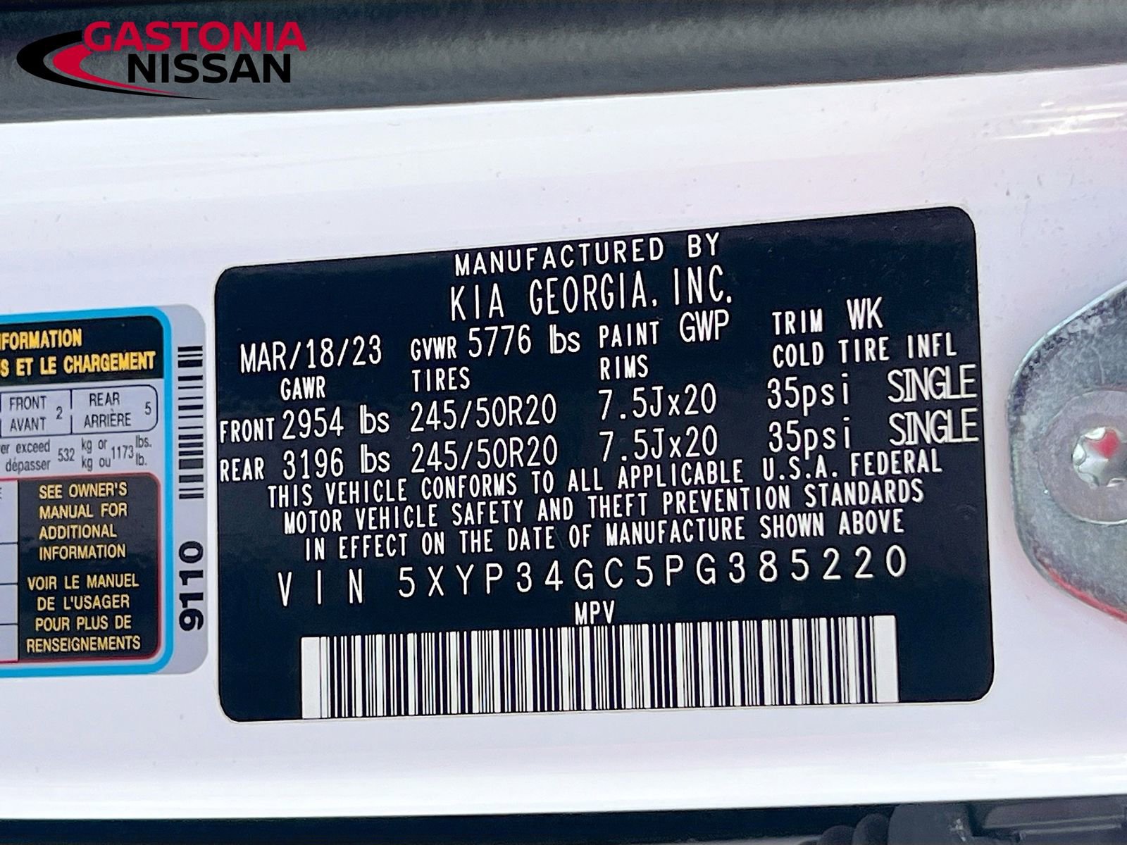 Used 2023 Kia Telluride EX w/ EX Captain's Chair Package image 43