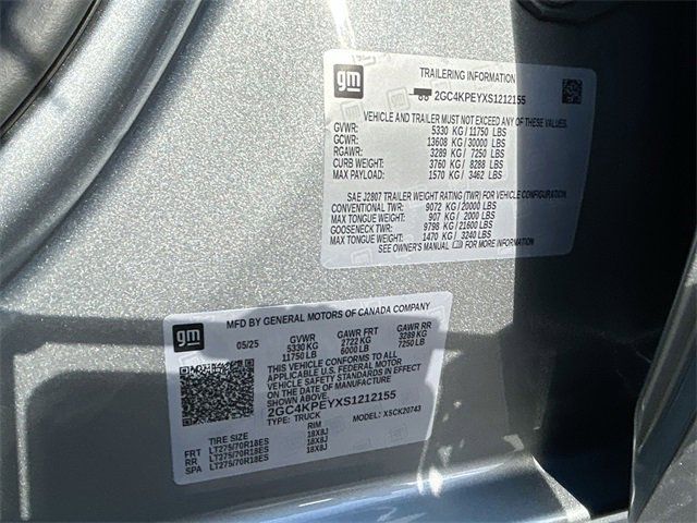 New 2025 Chevrolet Silverado 2500 LTZ w/ LTZ Plus Package image 34