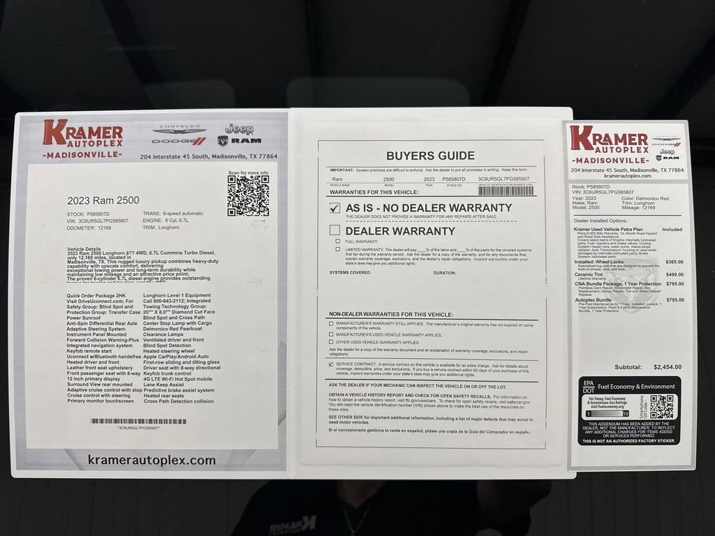 Used 2023 RAM 2500 Limited image 35