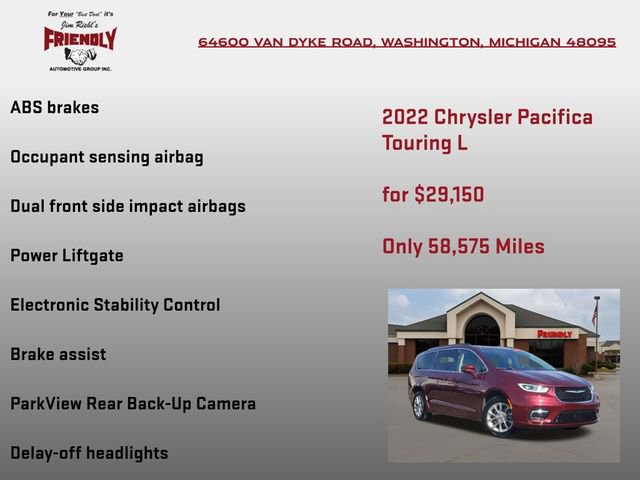 Used 2022 Chrysler Pacifica Touring-L image 25