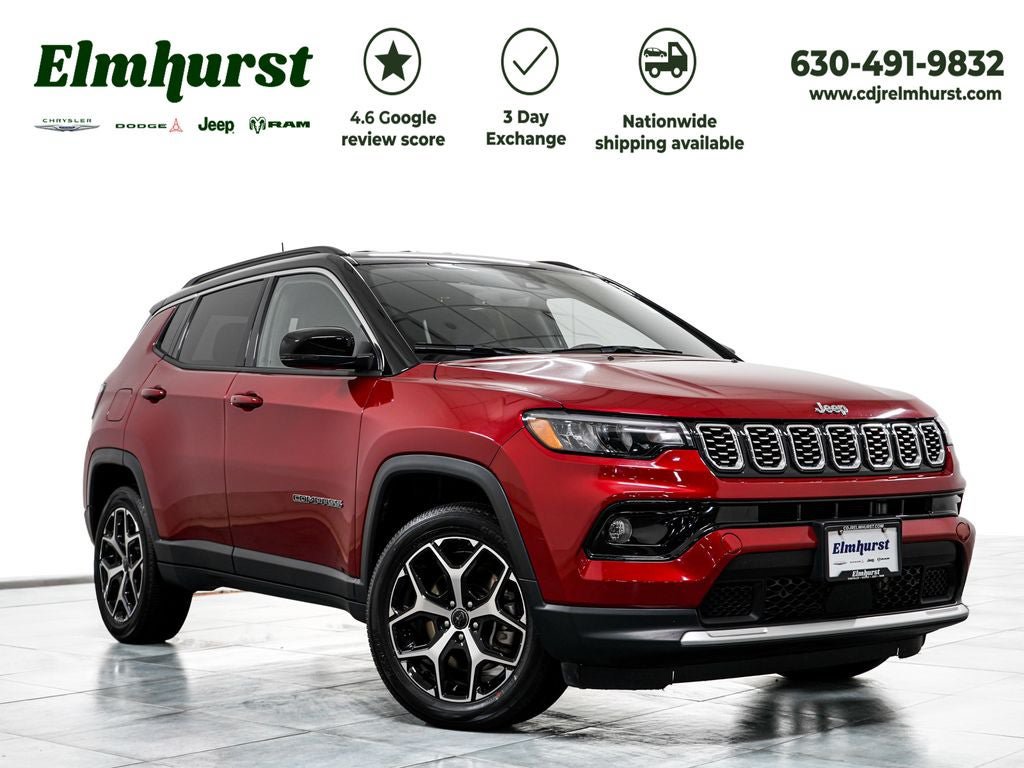 Used 2025 Jeep Compass Limited AWD/4WD image 1