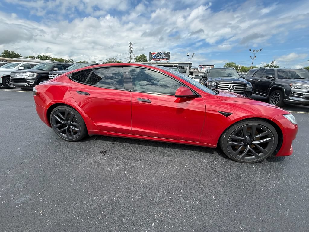 Used 2021 Tesla Model S Plaid AWD/4WD image 2