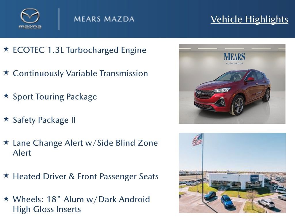 Used 2023 Buick Encore GX Select w/ Sport Touring Package image 2