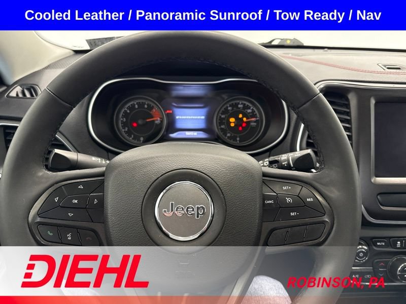 Used 2022 Jeep Cherokee Trailhawk w/ Sun, Sound & Nav Group AWD/4WD image 27