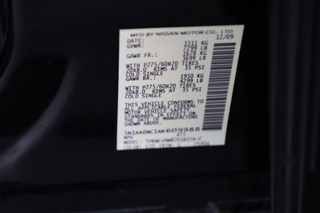 Used 2010 Nissan Armada Platinum image 61