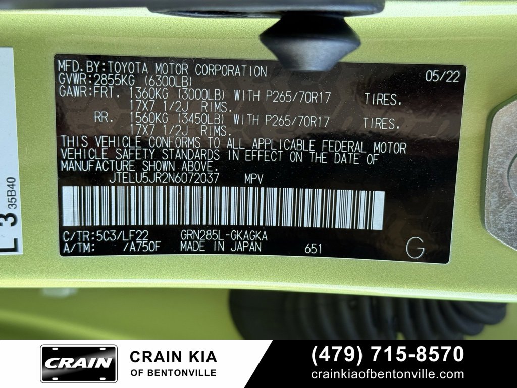 Used 2022 Toyota 4Runner TRD Pro image 33