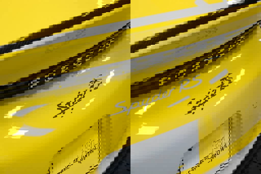 New 2025 Porsche 718 Boxster Spyder RS image 31