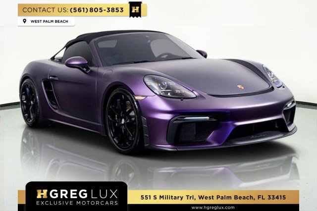 Used 2022 Porsche 718 Boxster Spyder image 1