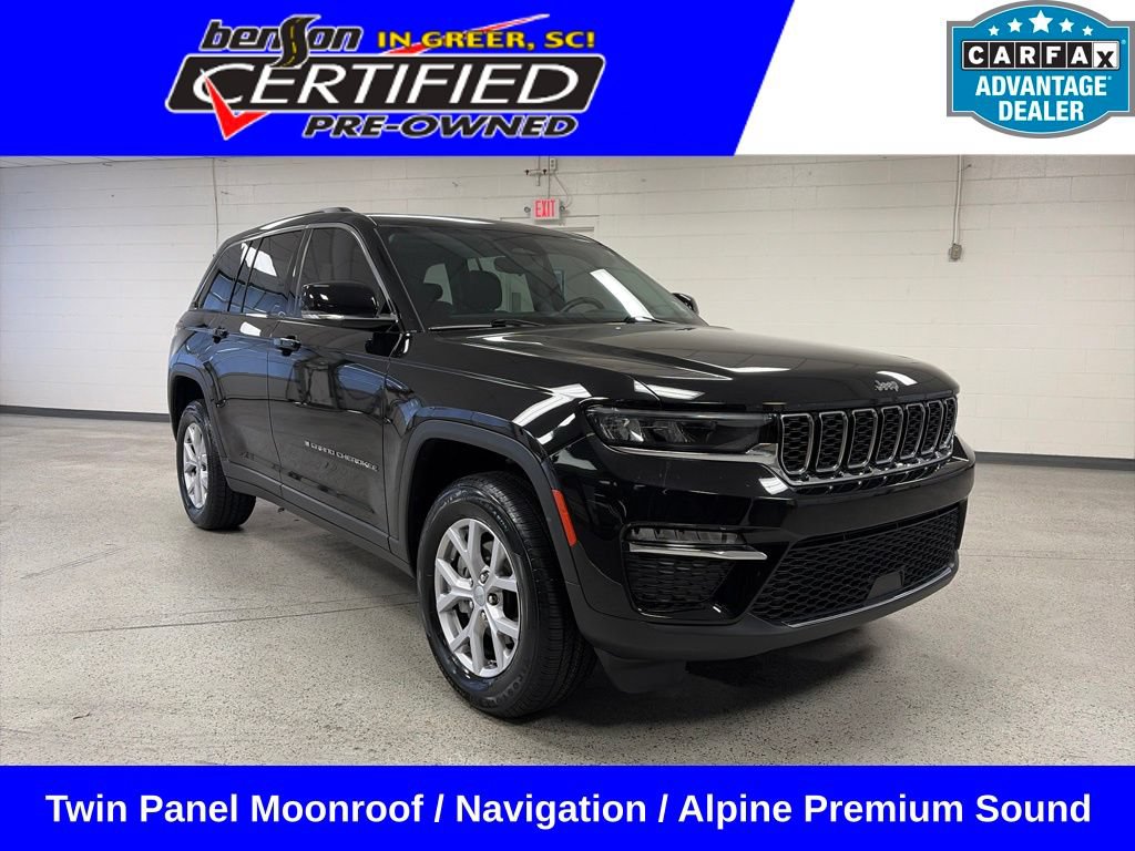 Certified 2022 Jeep Grand Cherokee Limited AWD/4WD video 1