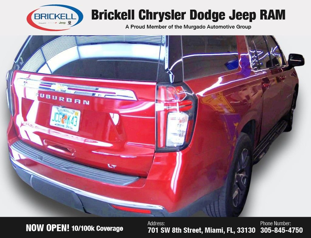 Used 2021 Chevrolet Suburban LT w/ LT Signature Package image 4