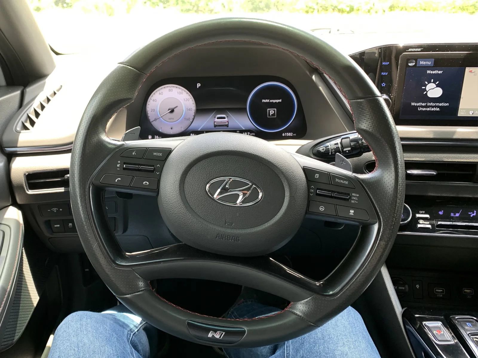 Used 2021 Hyundai Sonata N Line w/ Preferred Accessory Package FWD image 16
