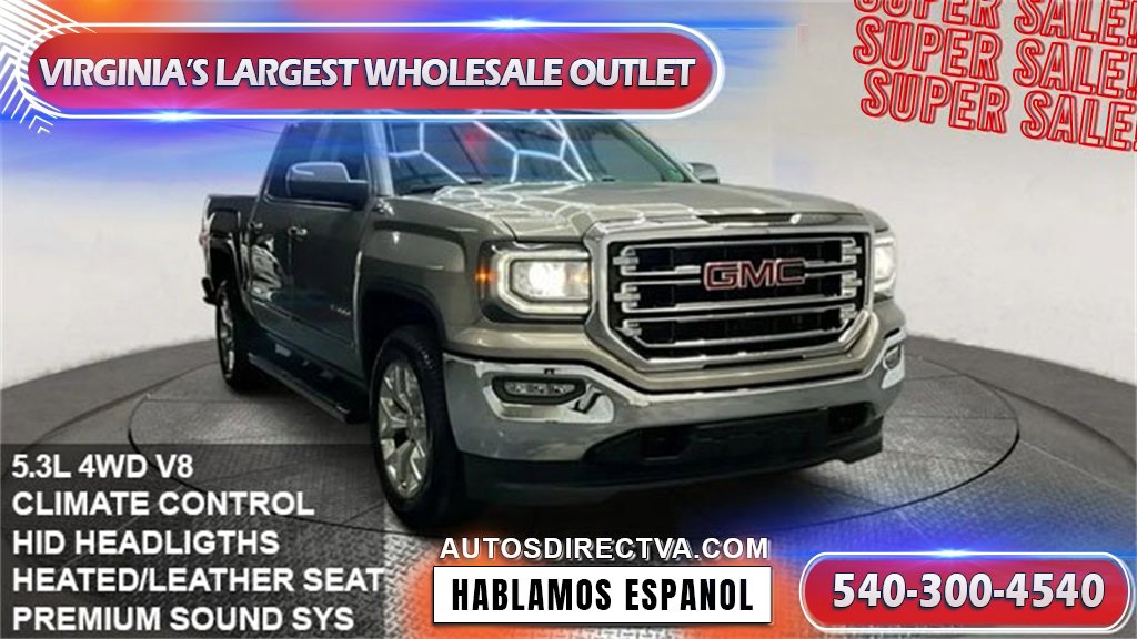 Used 2017 GMC Sierra 1500 SLT w/ SLT Premium Package