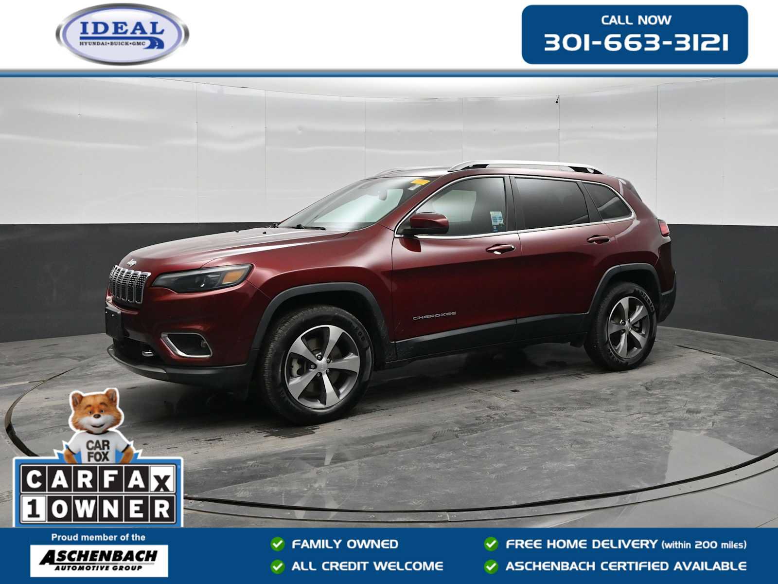 Used 2021 Jeep Cherokee Limited w/ Elite Package AWD/4WD image 1