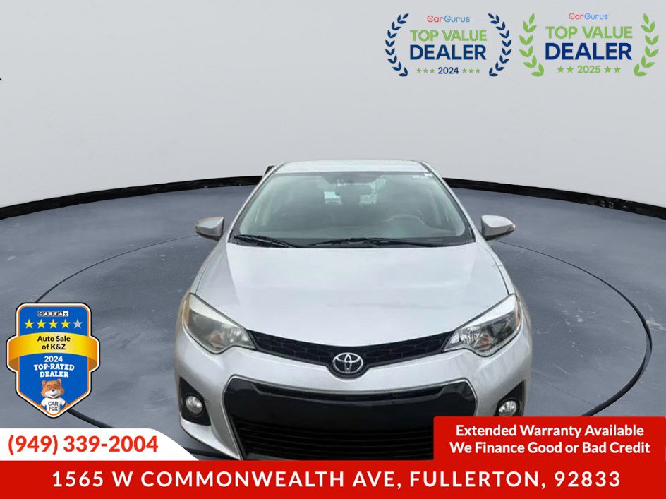 Used 2015 Toyota Corolla S FWD image 3
