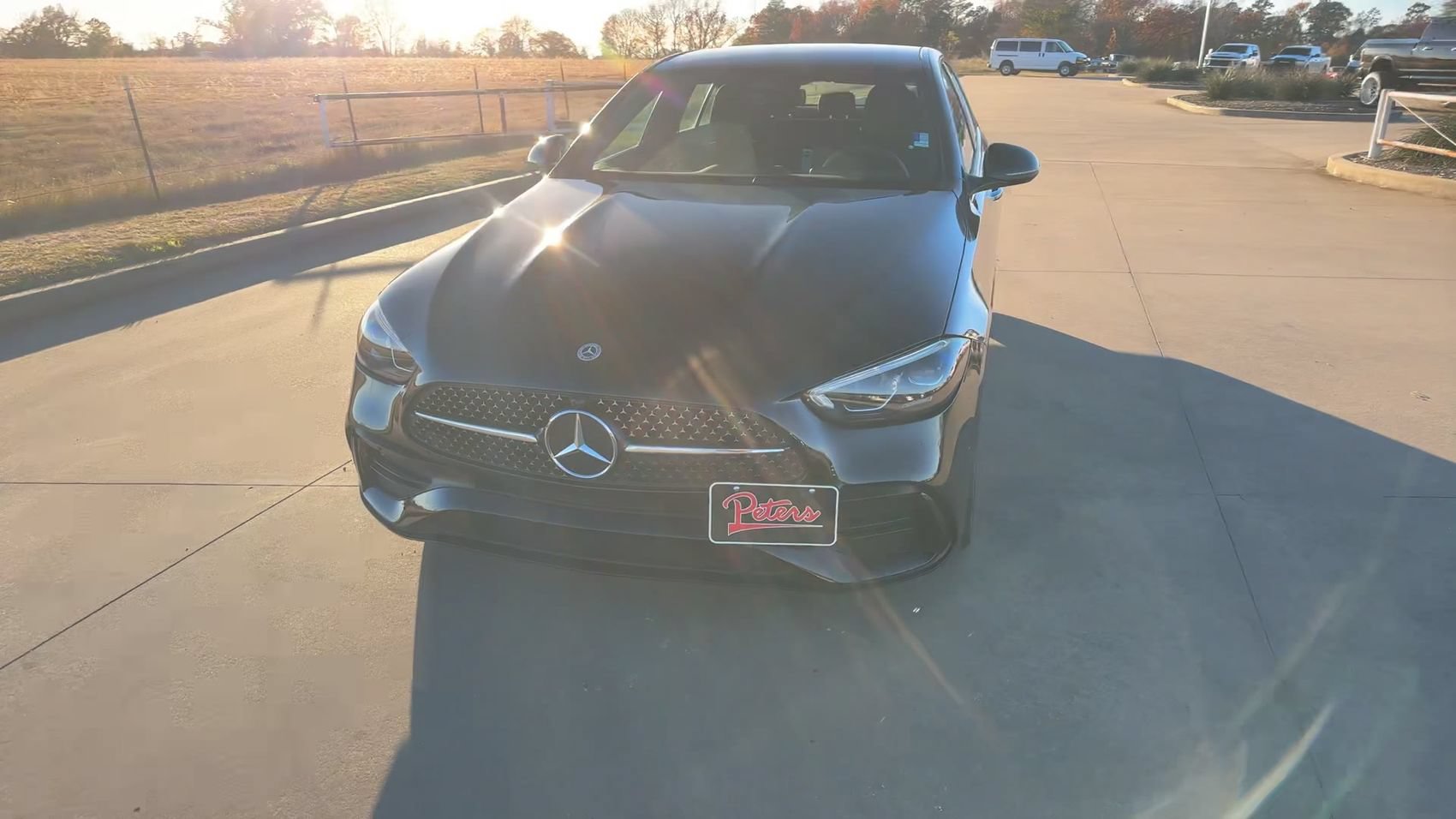 Used 2025 Mercedes-Benz C 300 4MATIC Sedan w/ AMG Line w/ Night Package image 3