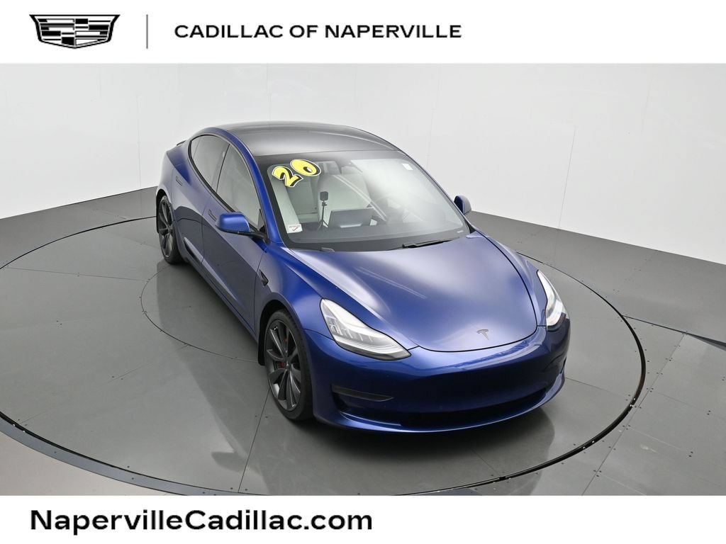 Used 2020 Tesla Model 3 Performance AWD/4WD image 1