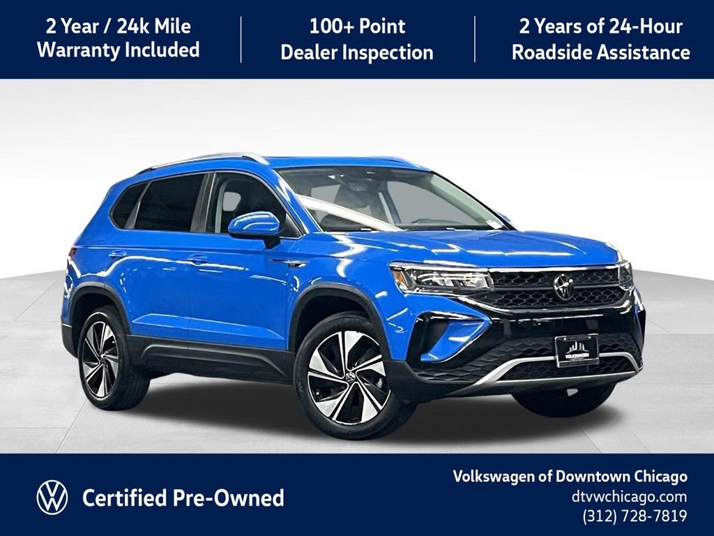 Used 2023 Volkswagen Taos SE w/ Panoramic Sunroof Package