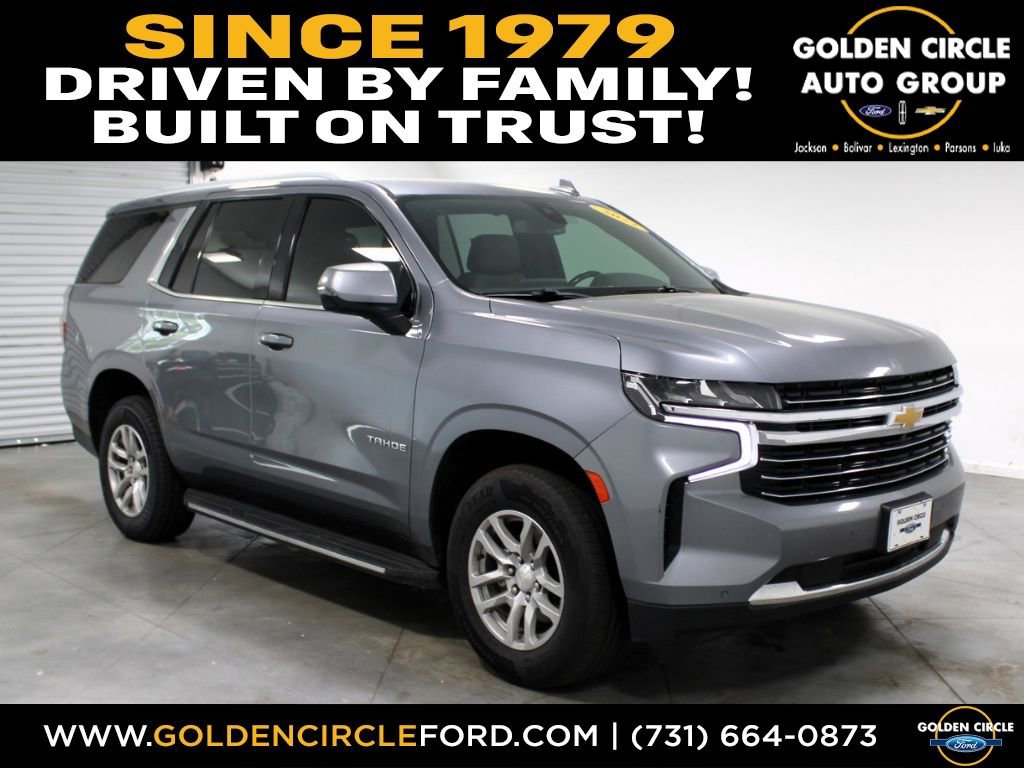 Used 2022 Chevrolet Tahoe LT w/ Luxury Package RWD image 1