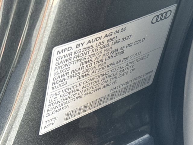 Used 2024 Audi SQ8 Prestige AWD/4WD image 39