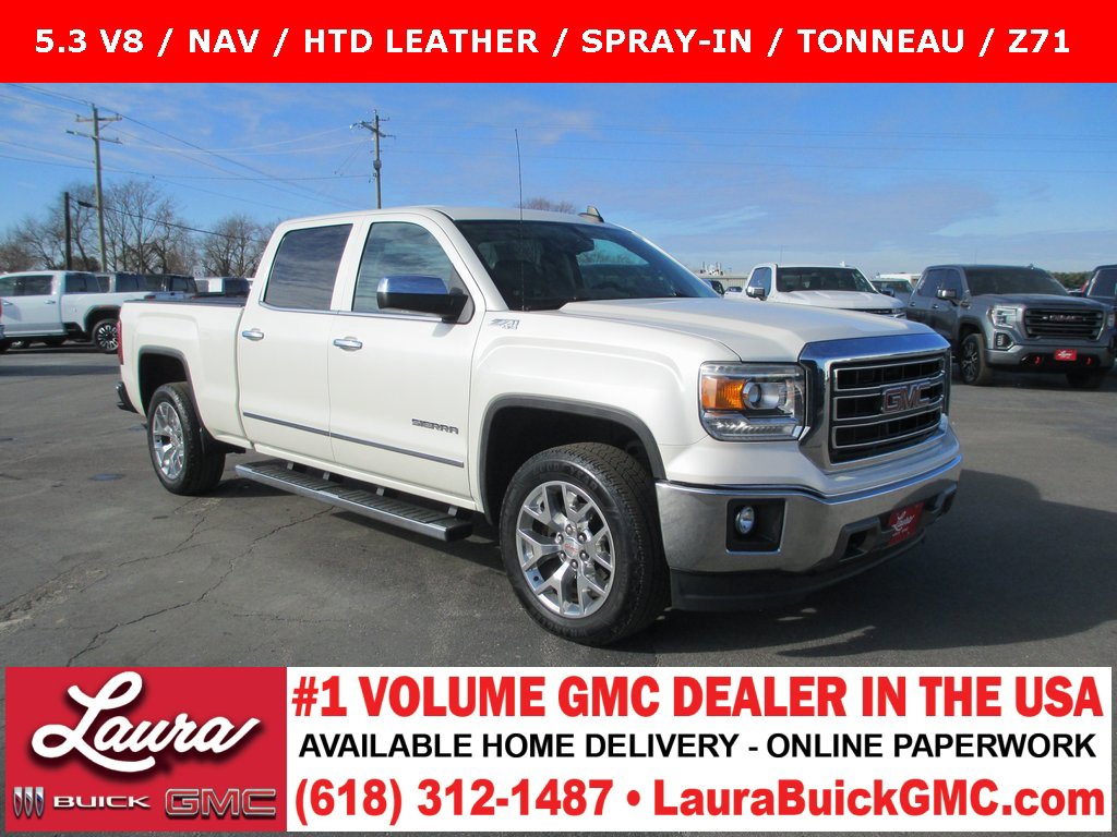 Used 2015 GMC Sierra 1500 SLT w/ SLT Crew Cab Value Package