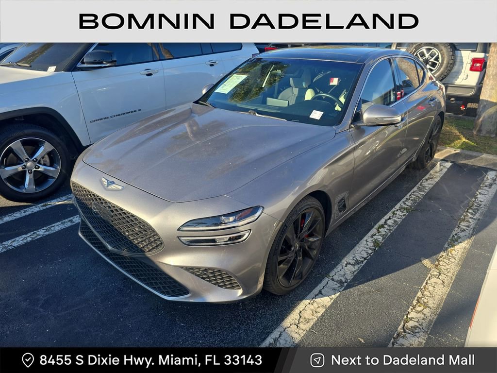 Used 2023 Genesis G70 3.3T w/ Sport Advanced Package image 2