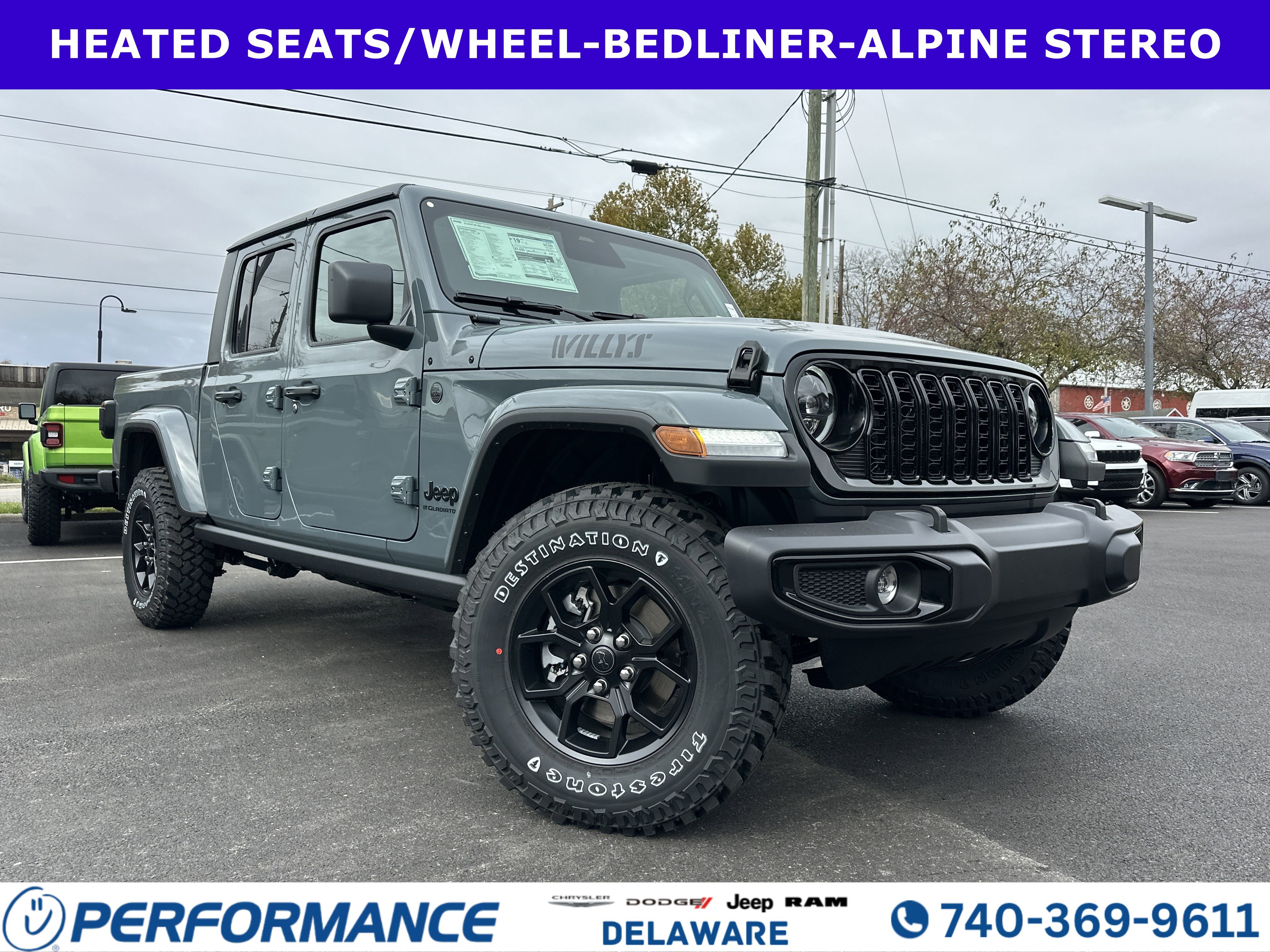 New 2026 Jeep Gladiator Willys