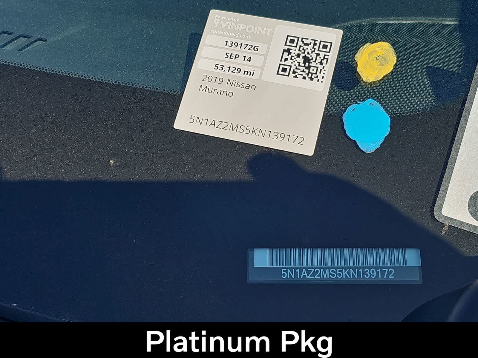 Used 2019 Nissan Murano Platinum AWD/4WD image 25