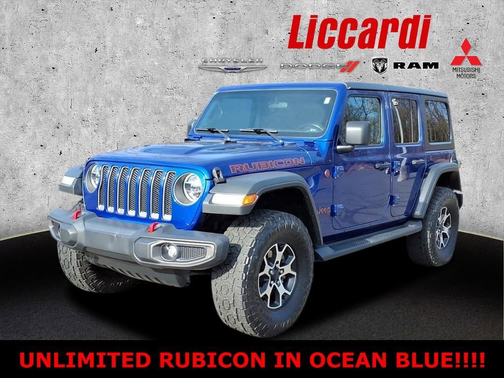 Used 2020 Jeep Wrangler Unlimited Rubicon w/ LED Lighting Group image 3