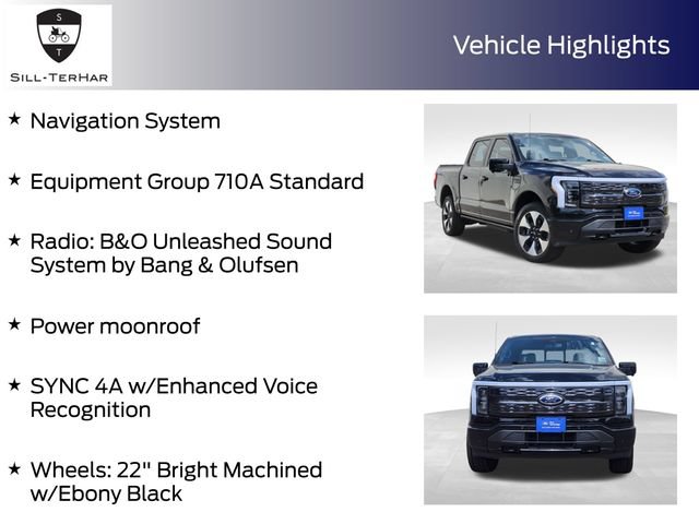 Certified 2023 Ford F150 Lightning Platinum AWD/4WD image 4