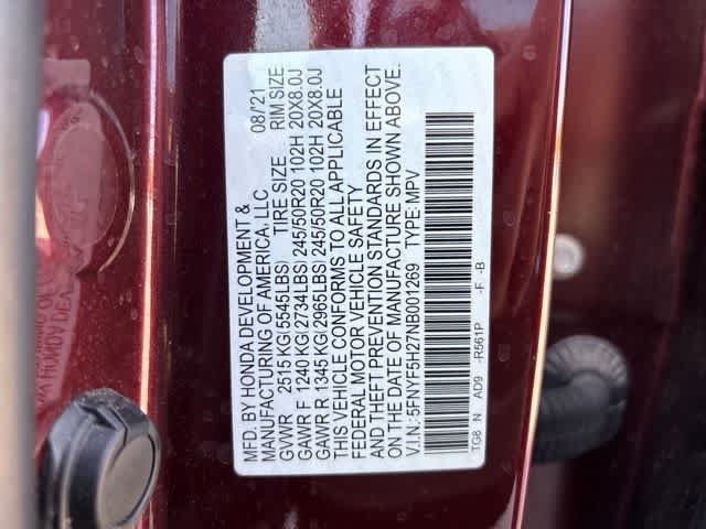 Used 2022 Honda Pilot Special Edition image 23