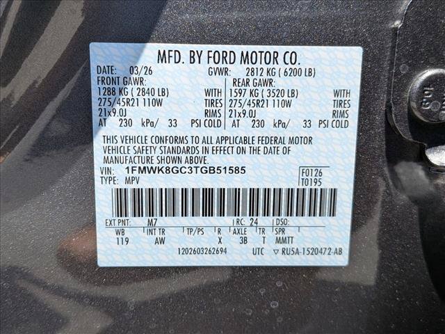New 2026 Ford Explorer ST AWD/4WD image 17