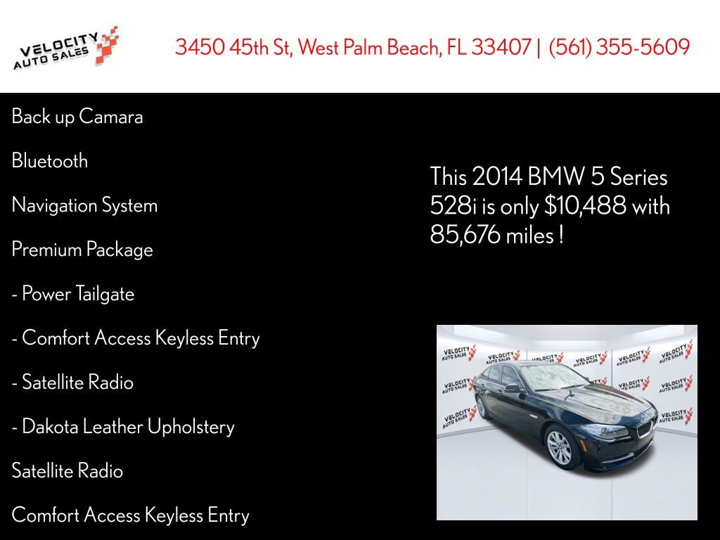 Used 2014 BMW 528i Sedan RWD image 25