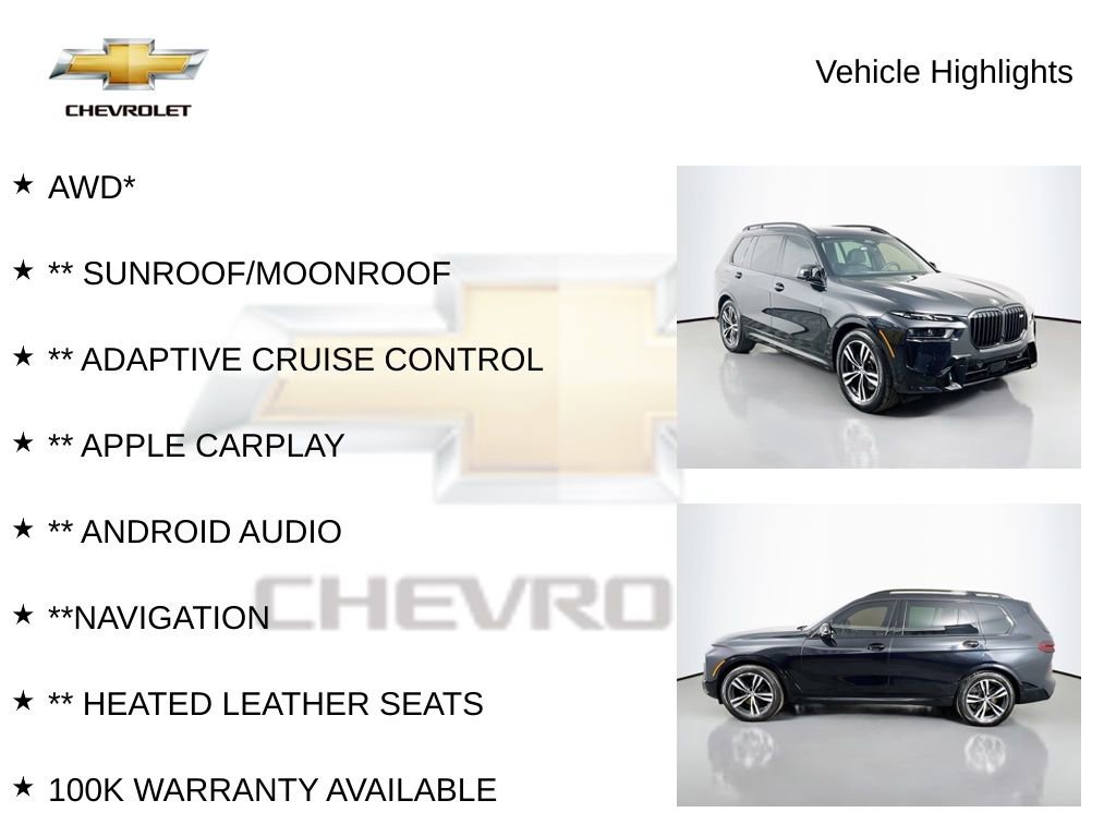 Used 2025 BMW X7 M60i w/ Executive Package image 6