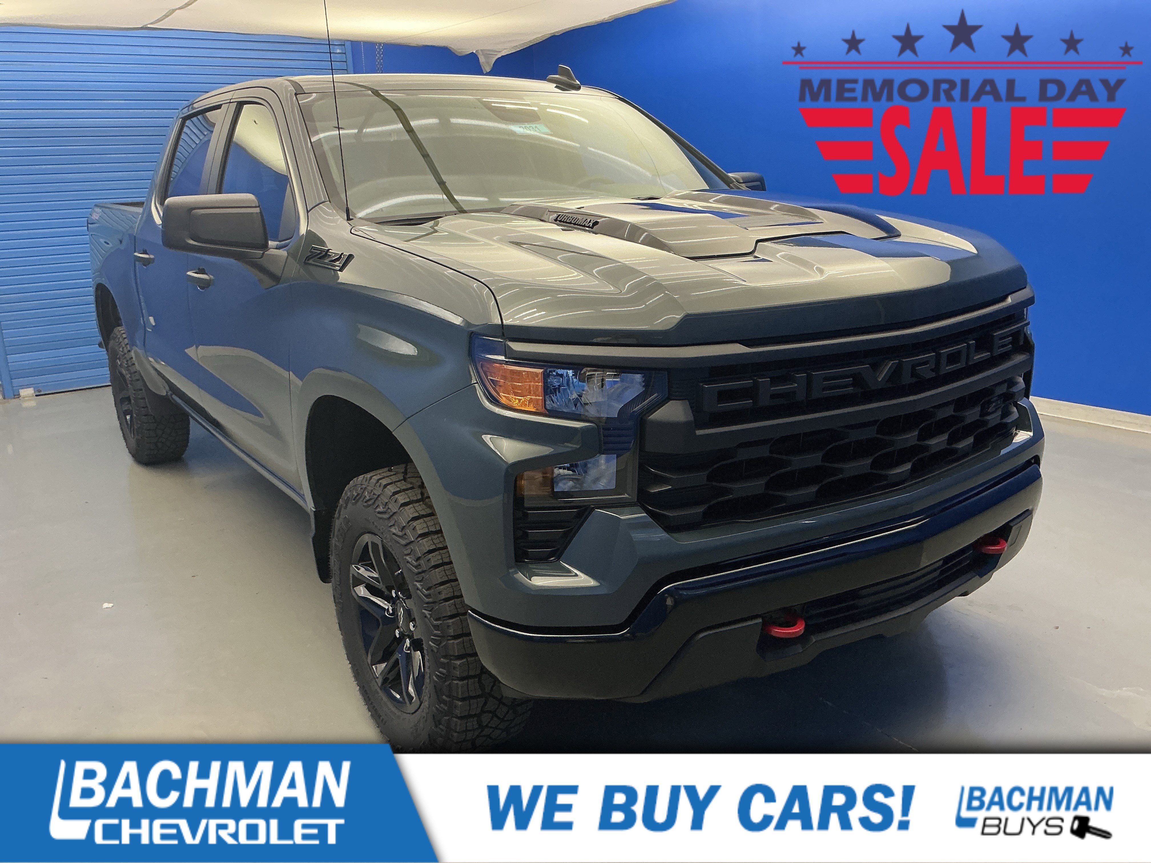 New 2026 Chevrolet Silverado 1500 Custom Trail Boss w/ LPO, Dark Essentials Package AWD/4WD image 1