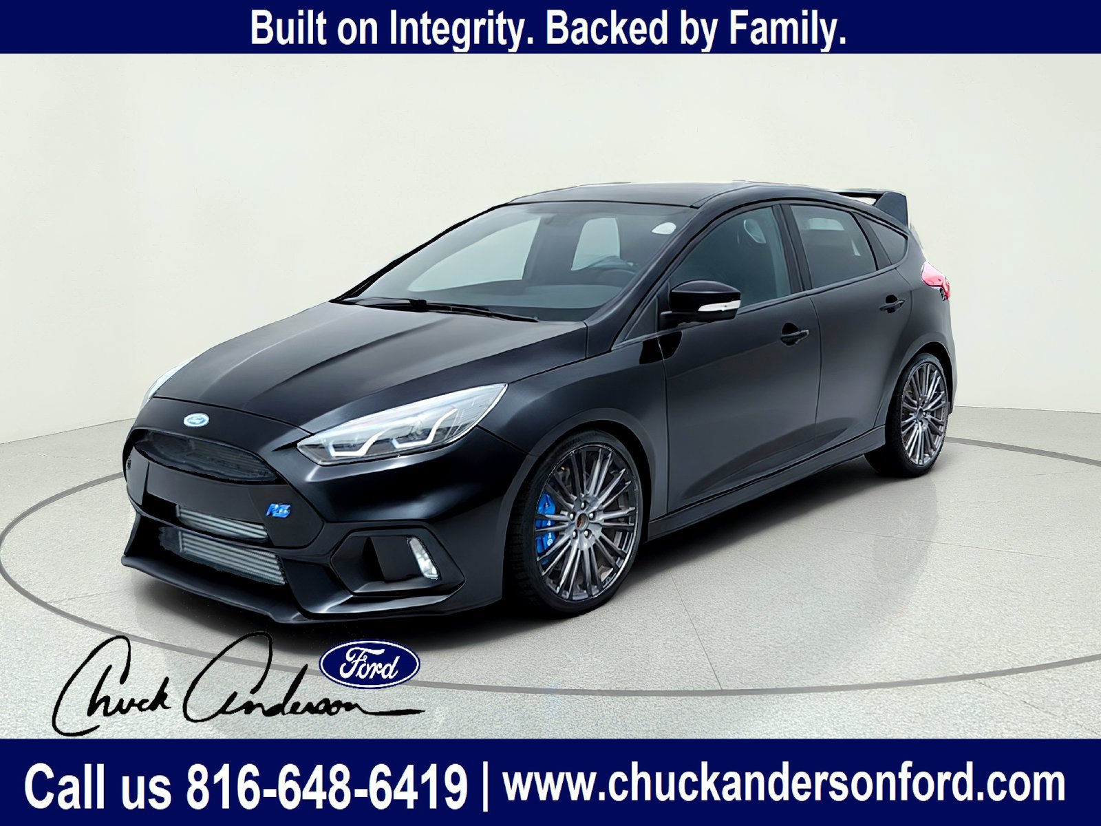 Used 2017 Ford Focus RS AWD/4WD image 2