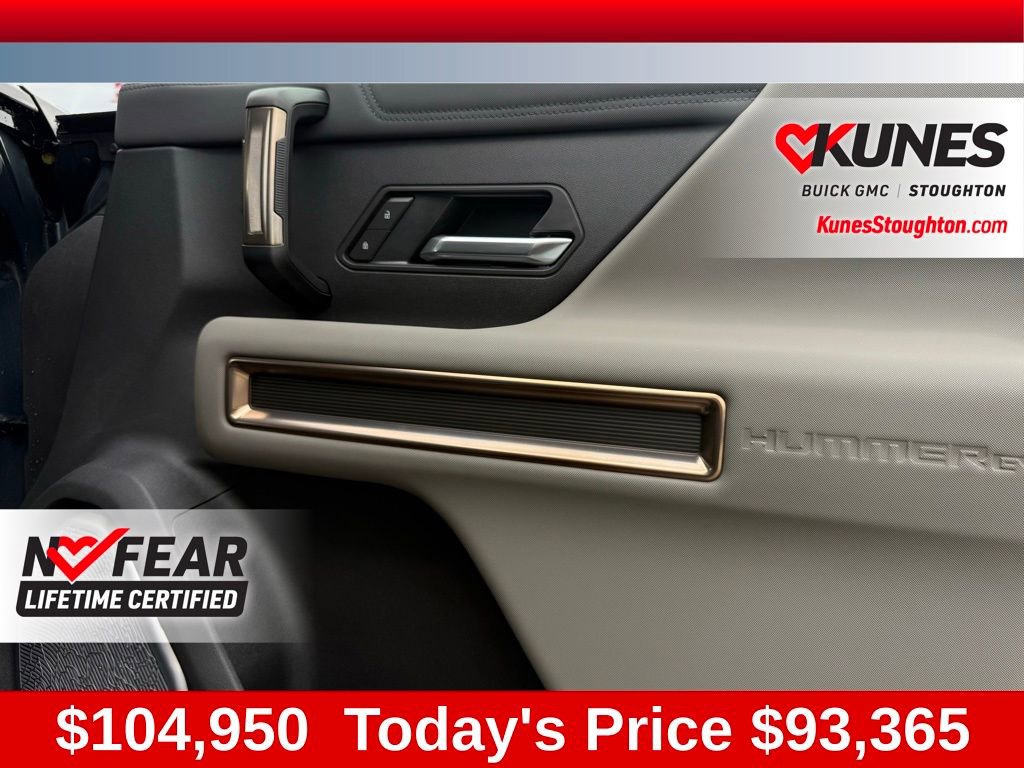 New 2025 GMC Hummer EV 2X w/ LPO, Dark Essentials Package image 48