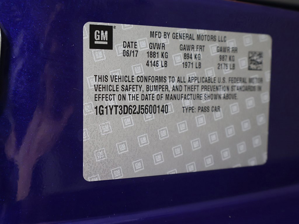 Used 2018 Chevrolet Corvette Z06 image 55