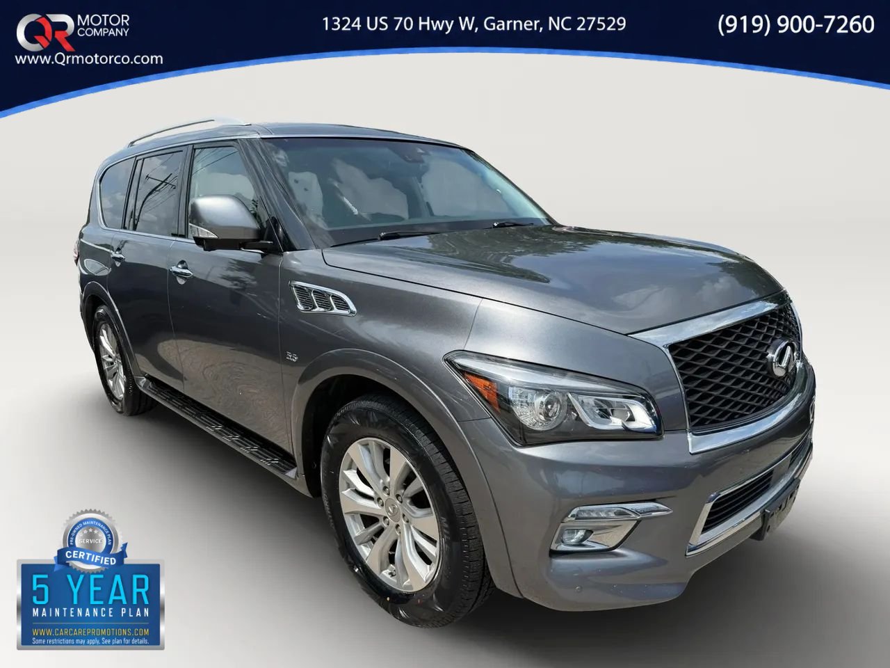 Used 2017 INFINITI QX80 4WD w/ Driver Assistance Package image 1