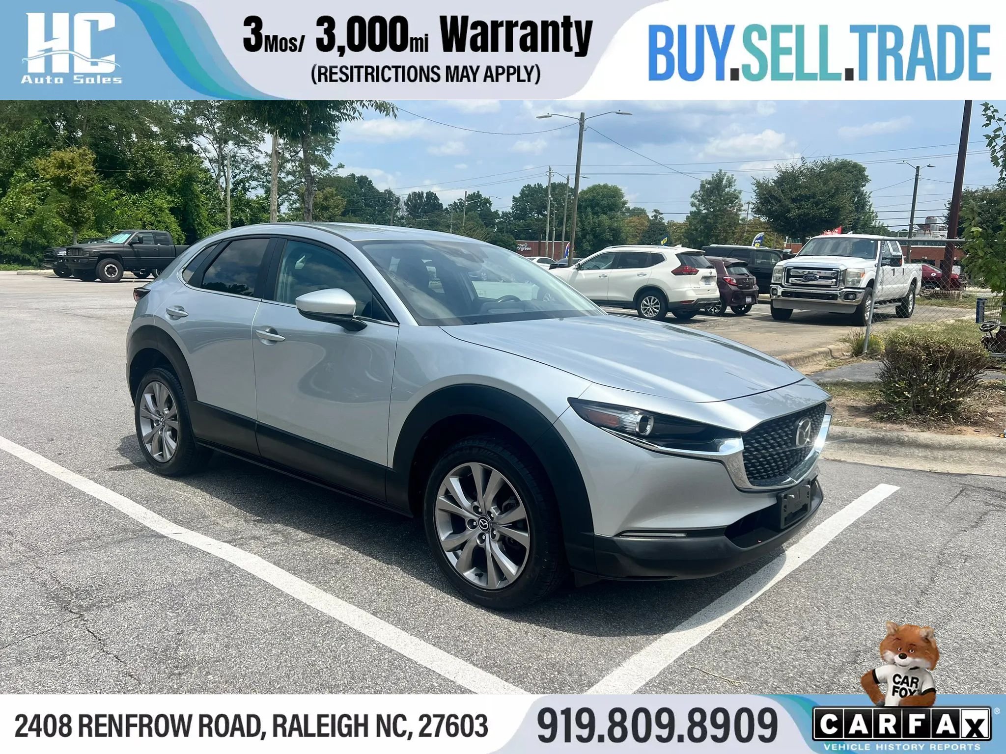 Used 2021 MAZDA CX-30 FWD 2.5 S w/ Select Package image 7