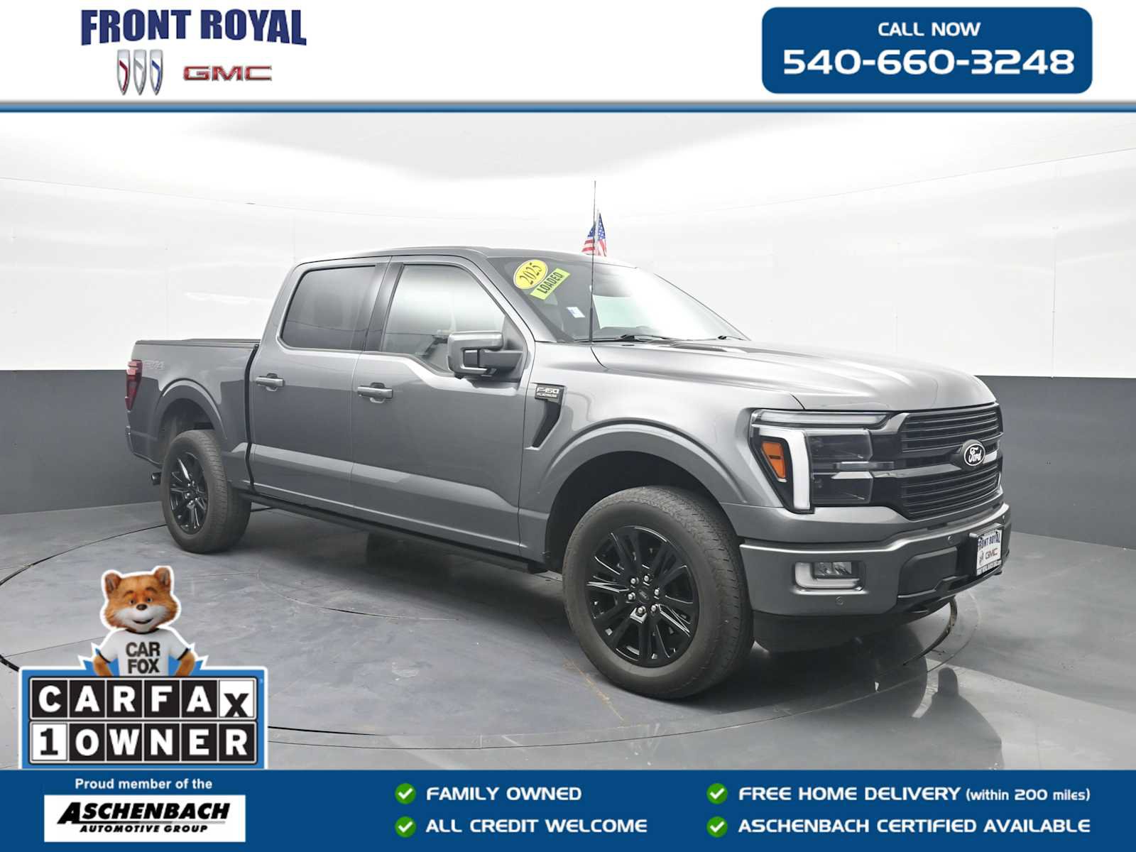 Used 2025 Ford F150 Platinum w/ Equipment Group 702A High AWD/4WD image 1