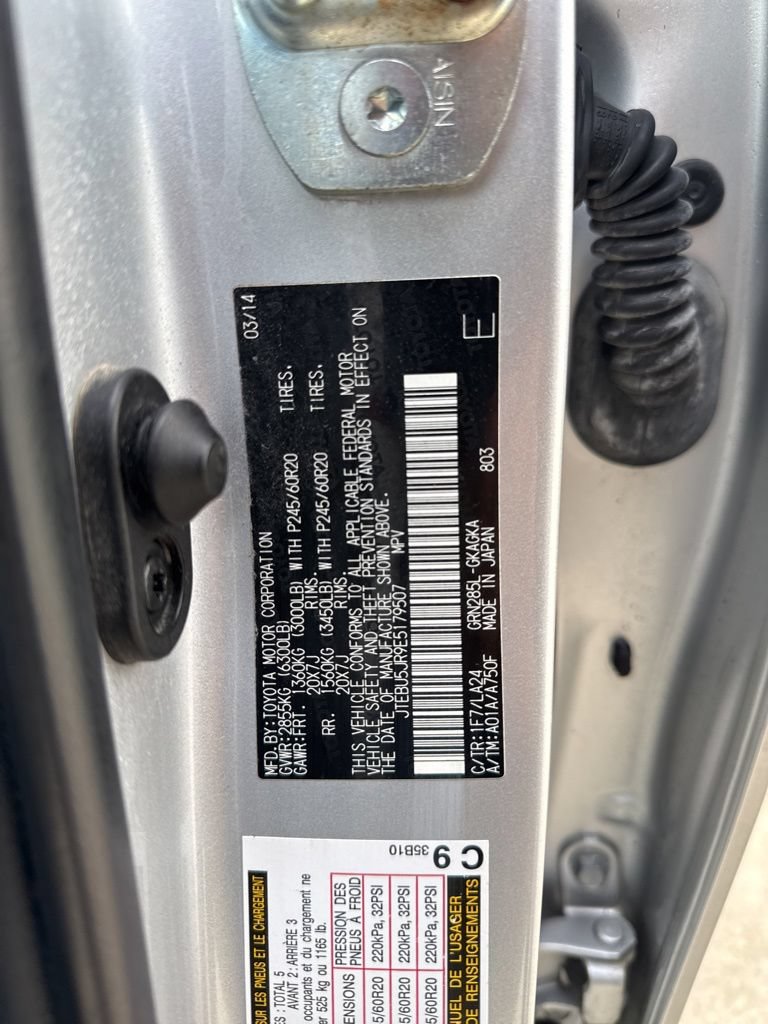Used 2014 Toyota 4Runner Limited AWD/4WD image 25