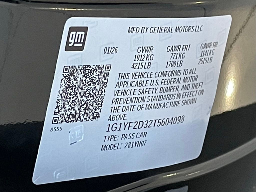 New 2026 Chevrolet Corvette Z06 w/ Battery Protection Package image 34