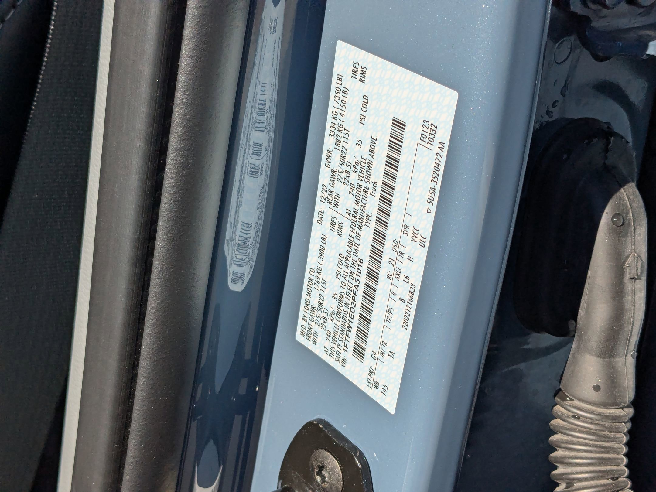 Certified 2023 Ford F150 Limited image 50