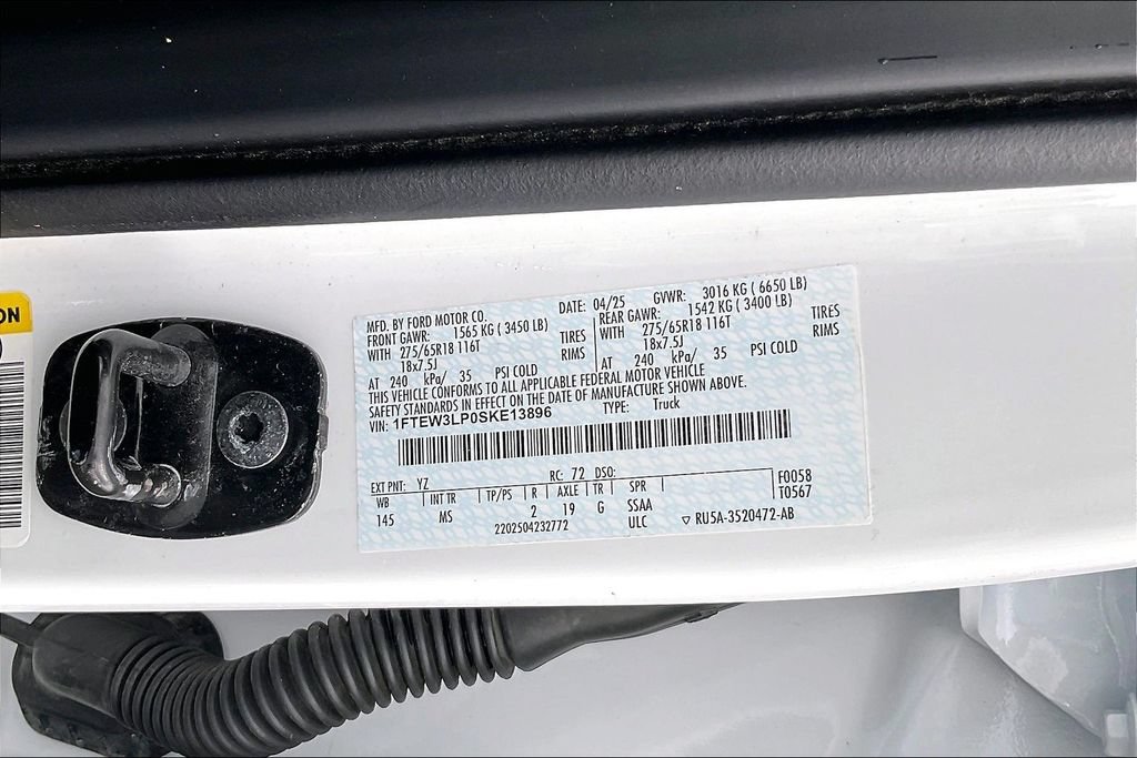 Used 2025 Ford F150 XLT w/ Equipment Group 301A Standard AWD/4WD image 21