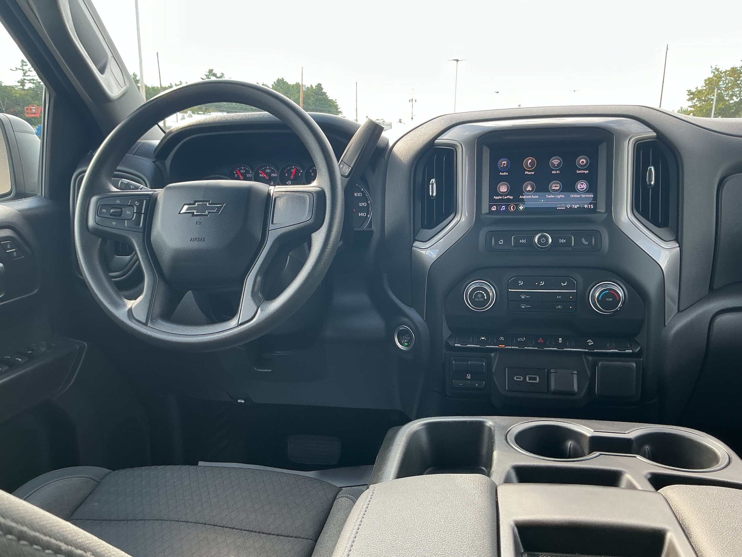 Certified 2024 Chevrolet Silverado 1500 Custom Trail Boss w/ Dark Appearance Package AWD/4WD image 9