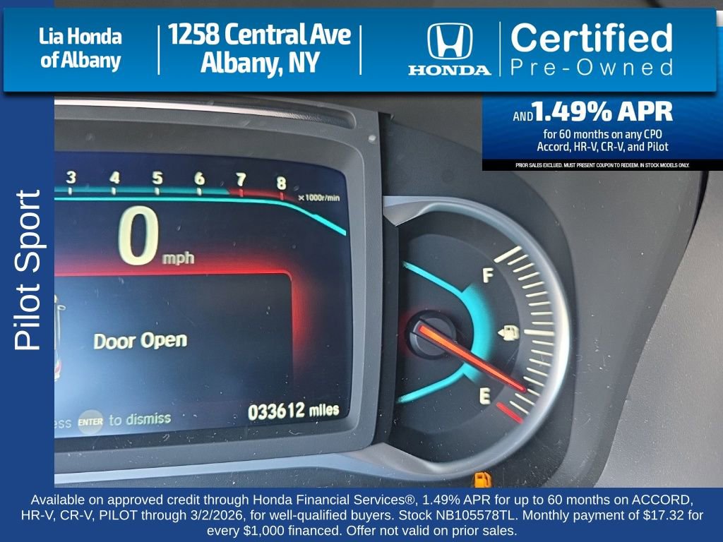 Certified 2022 Honda Pilot Sport image 14