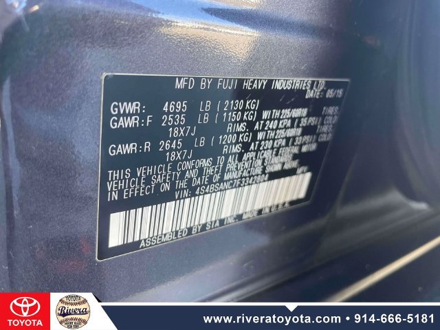 Used 2015 Subaru Outback 2.5i Limited AWD/4WD image 33