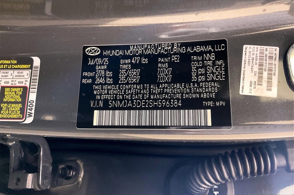 New 2025 Hyundai Tucson SE image 13