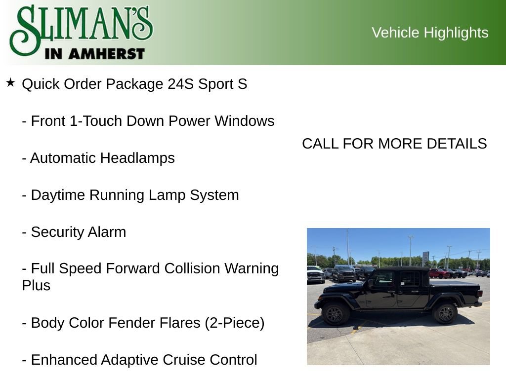 Used 2024 Jeep Gladiator Sport AWD/4WD image 15